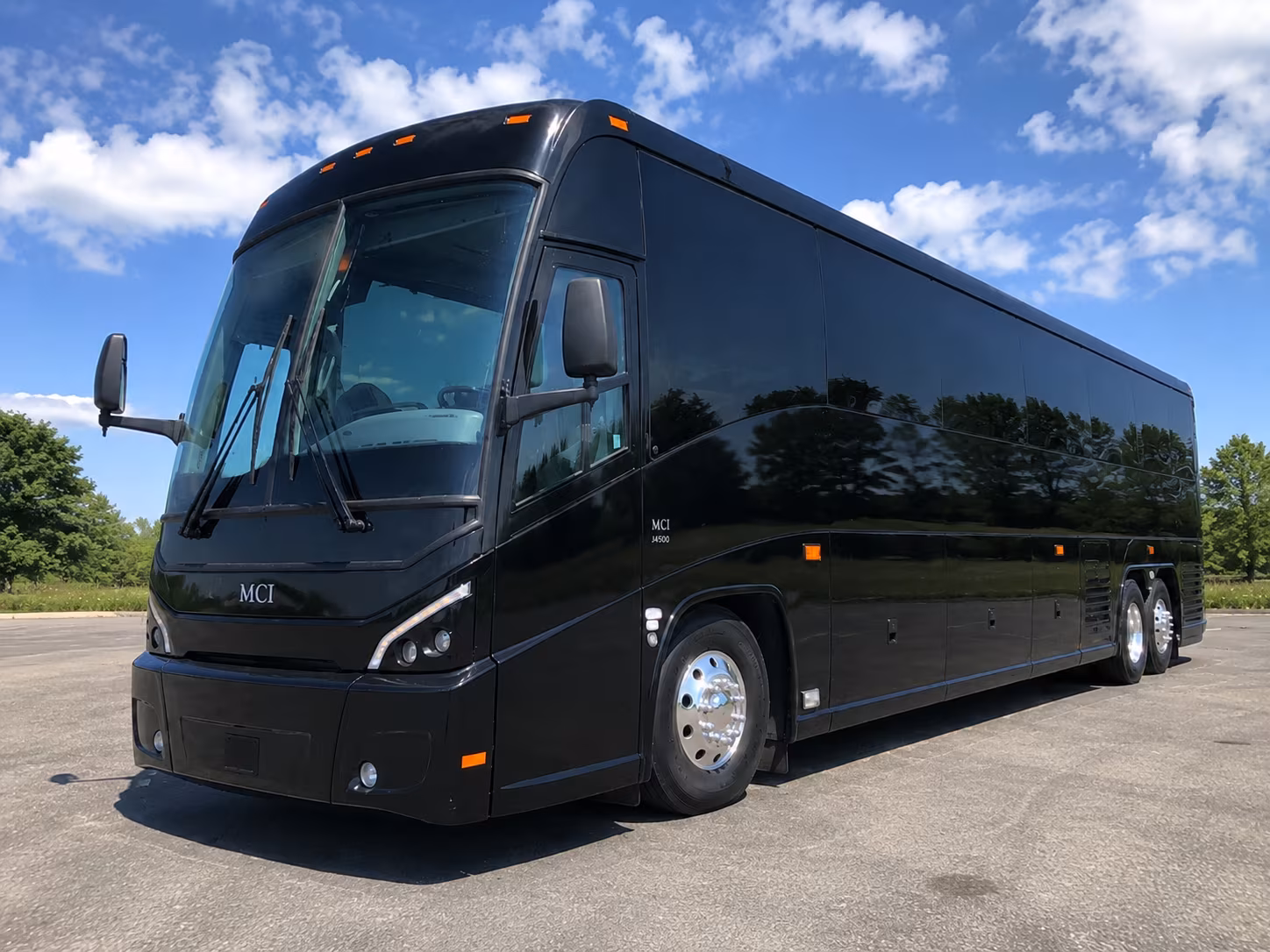 Peoria Airport Shuttle & Transportation party bus exterior