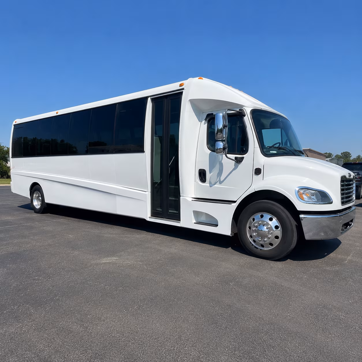 Peoria Corporate Transportation party bus exterior