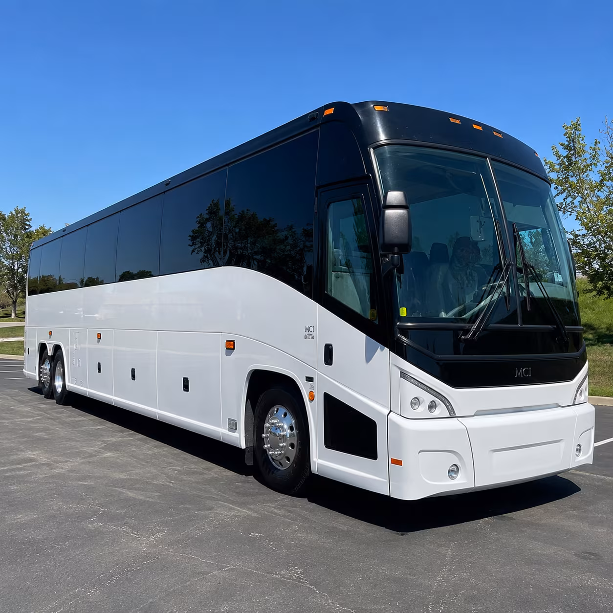 Peoria Corporate Transportation party bus exterior