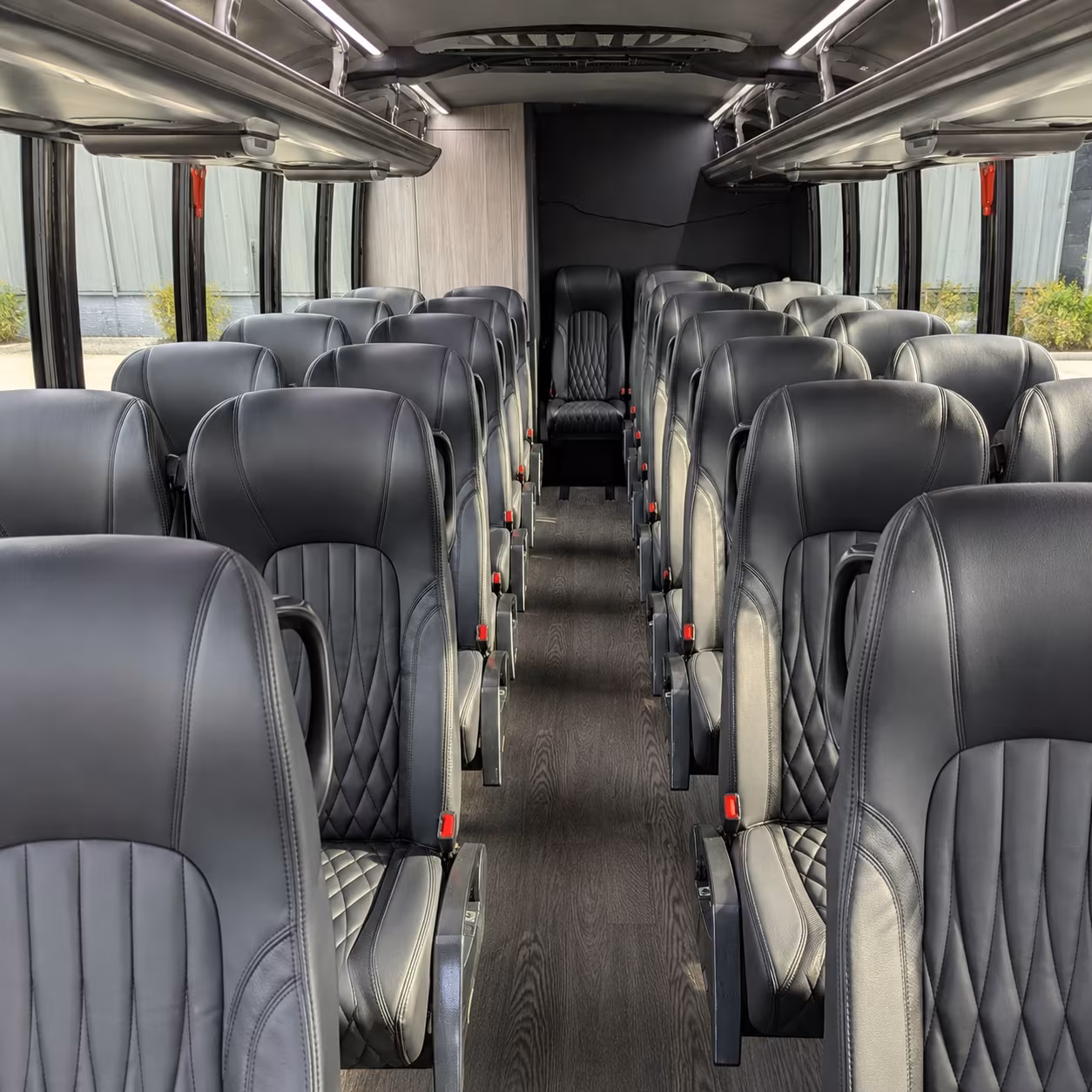 Peoria Corporate Transportation party bus exterior