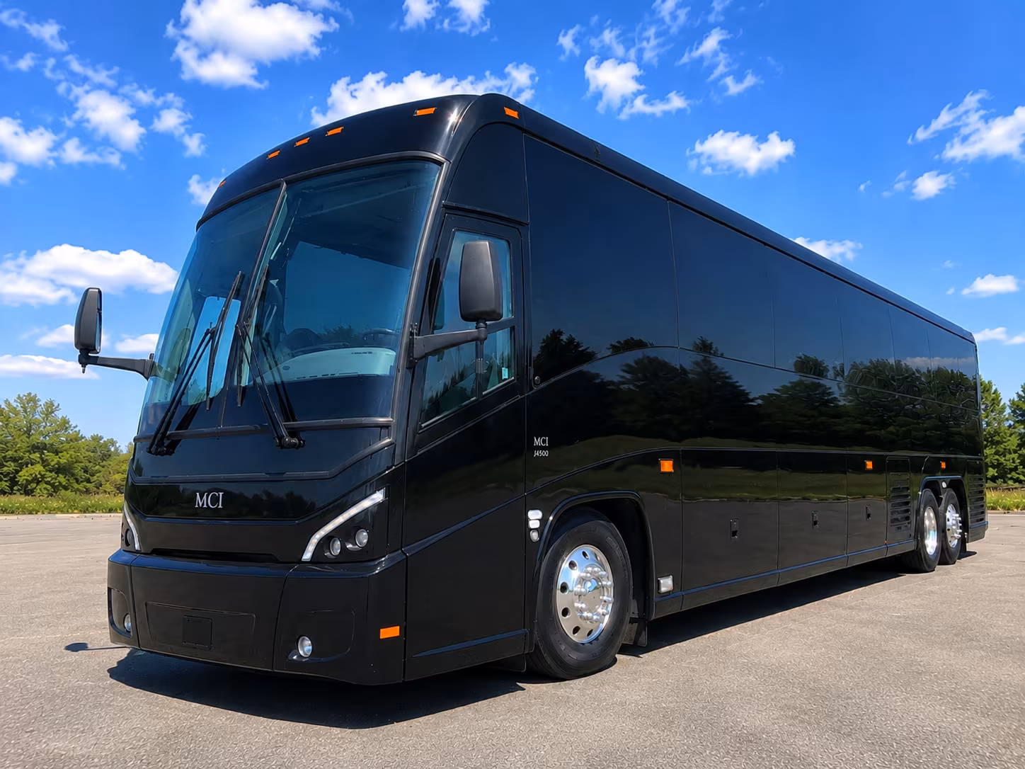 Peoria School Event Transportation party bus exterior