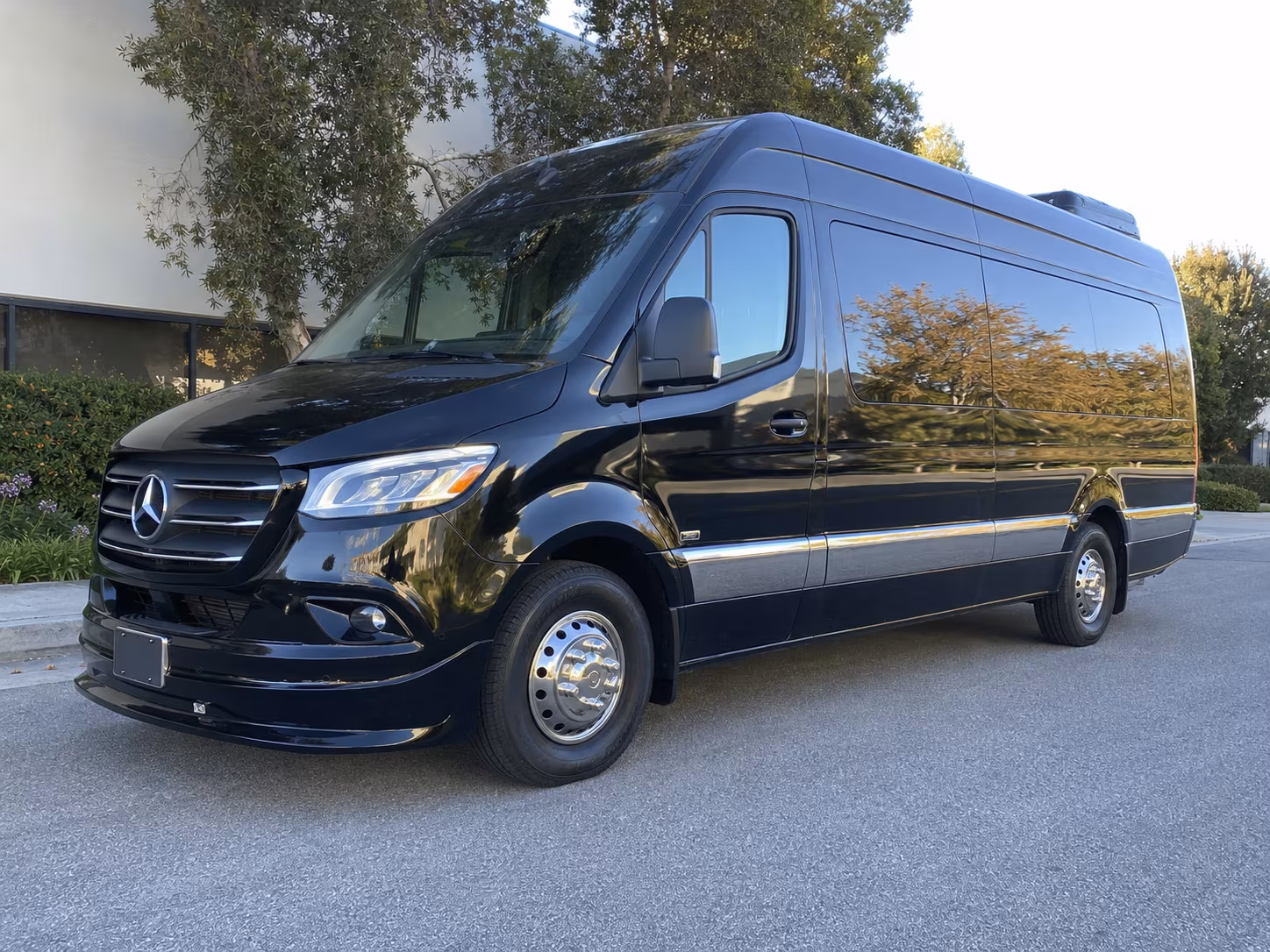 Peoria School Event Transportation party bus exterior