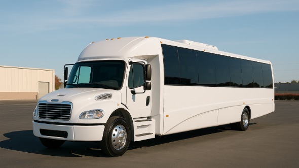Exterior of Charter Bus Company Mesa's 28 Passenger Party Bus in Mesa