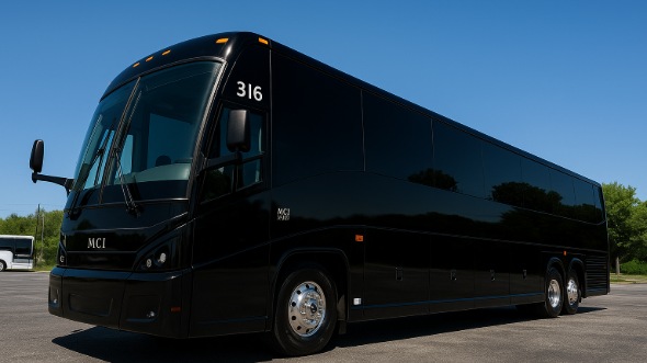 Exterior of Charter Bus Company Phoenix's 40 Passenger Party Bus in Phoenix