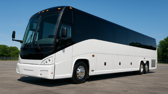 Exterior of Charter Bus Company Surprise's 40 Passenger Party Bus in Surprise