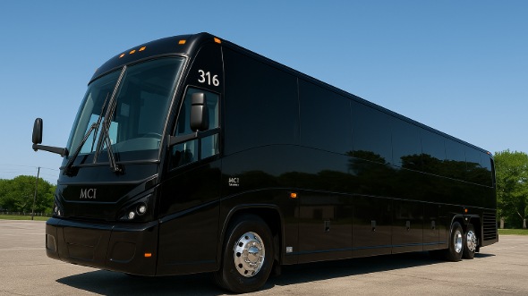 peoria employee shuttle charter bus rental